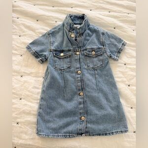 Zara Denim Dress 2/3T: Excellent condition!